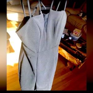 Black mini dress. Worn once, like new. Very stretchy. Just need it gone.